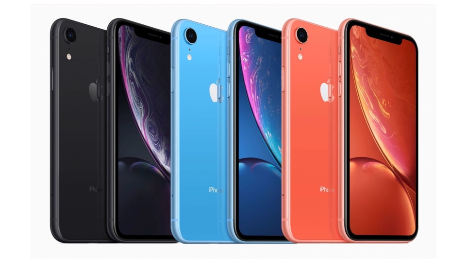 Barevné varianty iPhonu XR